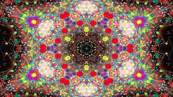 Colorful Shiny and Hypnotic Kaleidoscope