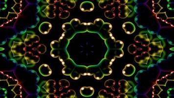 Colorful Shiny and Hypnotic Kaleidoscope photo