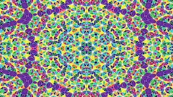 Abstract Colorful Symmetric Kaleidoscope photo