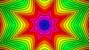 Abstract Colorful Symmetric Kaleidoscope photo