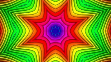 Abstract Colorful Symmetric Kaleidoscope photo