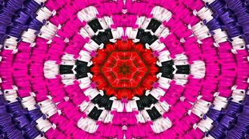 Abstract Colorful Symmetric Kaleidoscope photo
