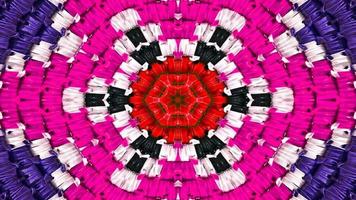 Abstract Colorful Symmetric Kaleidoscope photo