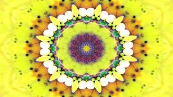 Abstract Colorful Symmetric Kaleidoscope photo