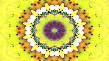 Abstract Colorful Symmetric Kaleidoscope photo