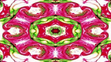 Abstract Colorful Symmetric Kaleidoscope photo