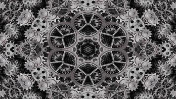 Metallic Industrial Kaleidoscope photo