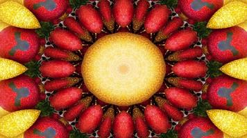 Vegetable Food Kaleidoscope photo