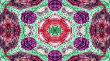Abstract Wooden Kaleidoscope photo