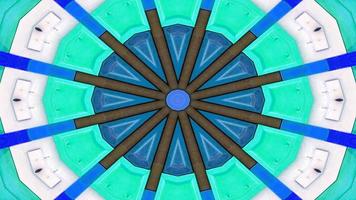 Abstract Wooden Kaleidoscope photo