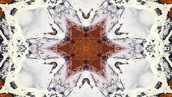 Paint Ink Brush Kaleidoscope photo