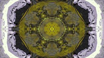 Paint Ink Brush Kaleidoscope photo