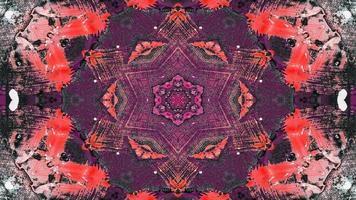 Paint Ink Brush Kaleidoscope photo