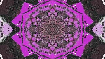 Paint Ink Brush Kaleidoscope photo