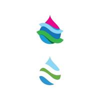 Water drop Logo Template vector illustration design