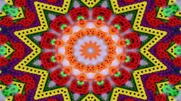 Numbers and Letters Kaleidoscope photo