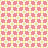 Abstract pattern geometric light pink Vector illustration