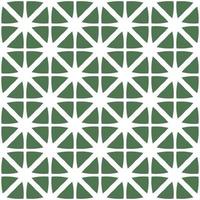 Geometric pattern green triangle Vector illustration