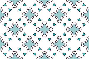 Abstract Pattern star vector illustration eps10