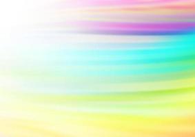 multicolor claro, plantilla de vector de arco iris con formas líquidas.