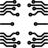 Line icon for teachnology vector