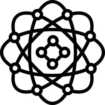 Line icon for model