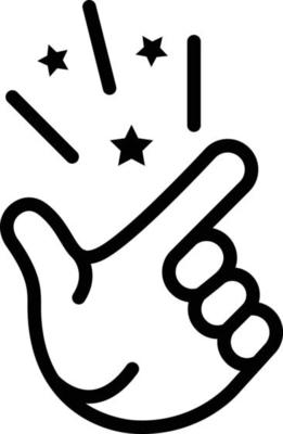 Line icon for easy