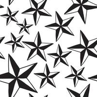 star seamless pattern design - vector illustration