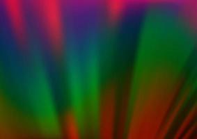 Dark Multicolor, Rainbow vector abstract bright background.