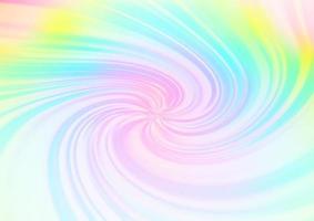 Light Multicolor, Rainbow vector blurred shine abstract template.