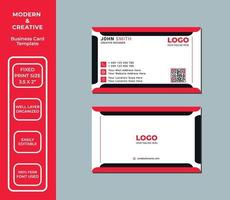 Modern Business Card, Creative Business Card Design Template vector