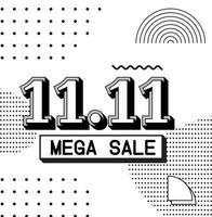 Minimal Geometric dotted halftone style Design Square vector