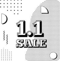 Minimal Geometric dotted halftone style Design Square vector