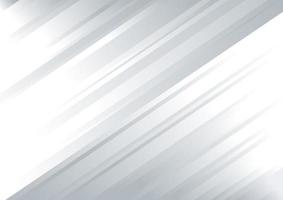 Abstract white and grey stripe diagonal lines background. vector