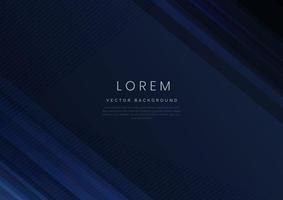 Abstract blue geometric diagonal overlay layer background. vector