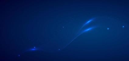 Abstract technology futuristic fluid wave line on background. vector