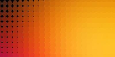 Light Orange vector backdrop with dots.