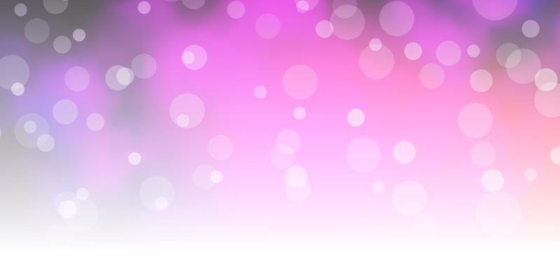 Dark Pink, Blue vector background with circles.