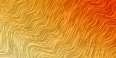 Light Orange vector background with lines.