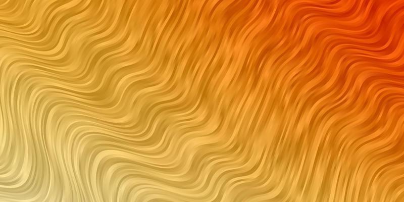 Light Orange vector background with lines.