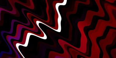 Dark Pink, Yellow vector texture with wry lines.
