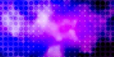 Light Purple vector layout with circle shapes.