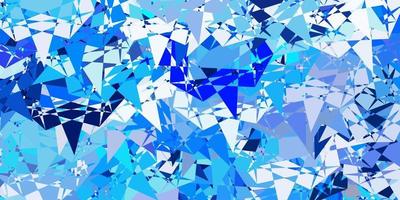 Light BLUE vector texture with random triangles.