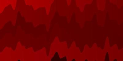 Dark Red vector template with curves.