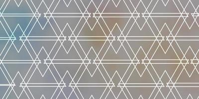 Light Purple vector background with triangles.