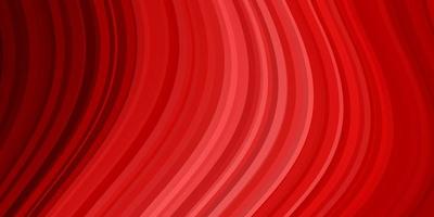 Light Red vector texture with wry lines.