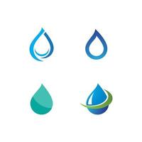 Water drop illustration vector