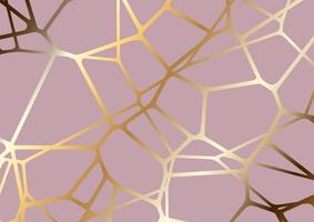 Abstract voronoi style background design vector