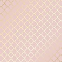 rose gold ethnic patterned background vector