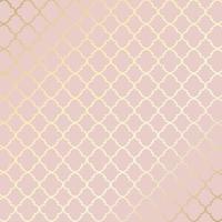 rose gold ethnic patterned background vector